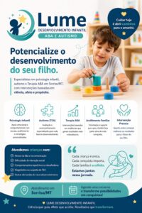 Terapia ABA e Autismo em Sorriso MT: como potencializar o desenvolvimento infantil