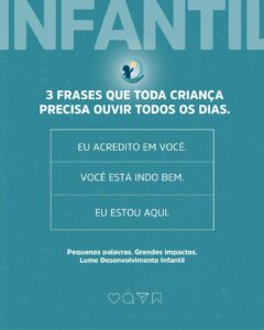 3 frases que toda criança precisa ouvir todos os dias | Desenvolvimento Infantil e Autismo em Sorriso MT
