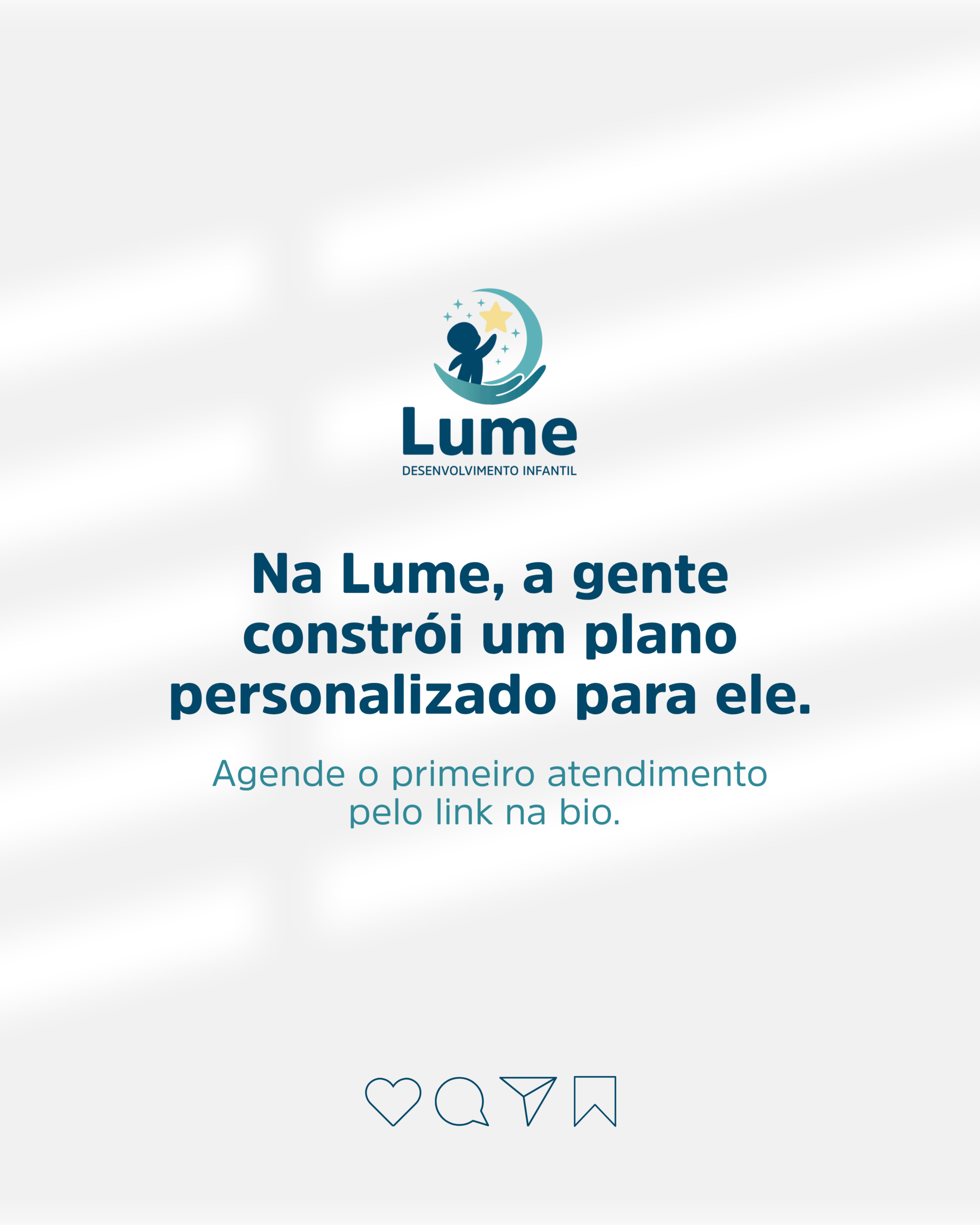 Atividade terapêutica infantil na Clínica Lume, ilustrando o artigo sobre TDAH em Sorriso MT